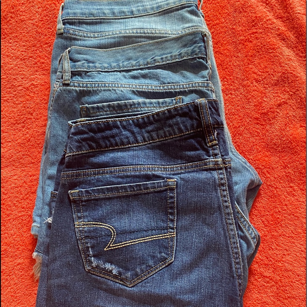 Women’s denim jean shorts bundle